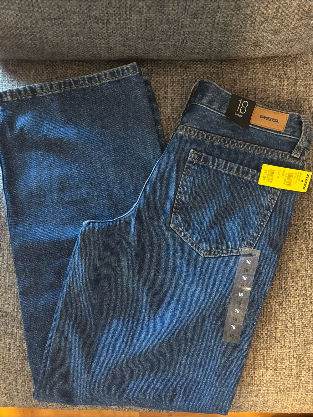RSQ Boy’s size 18 Dark Blue Denim Jeans NWT from Tilly’s